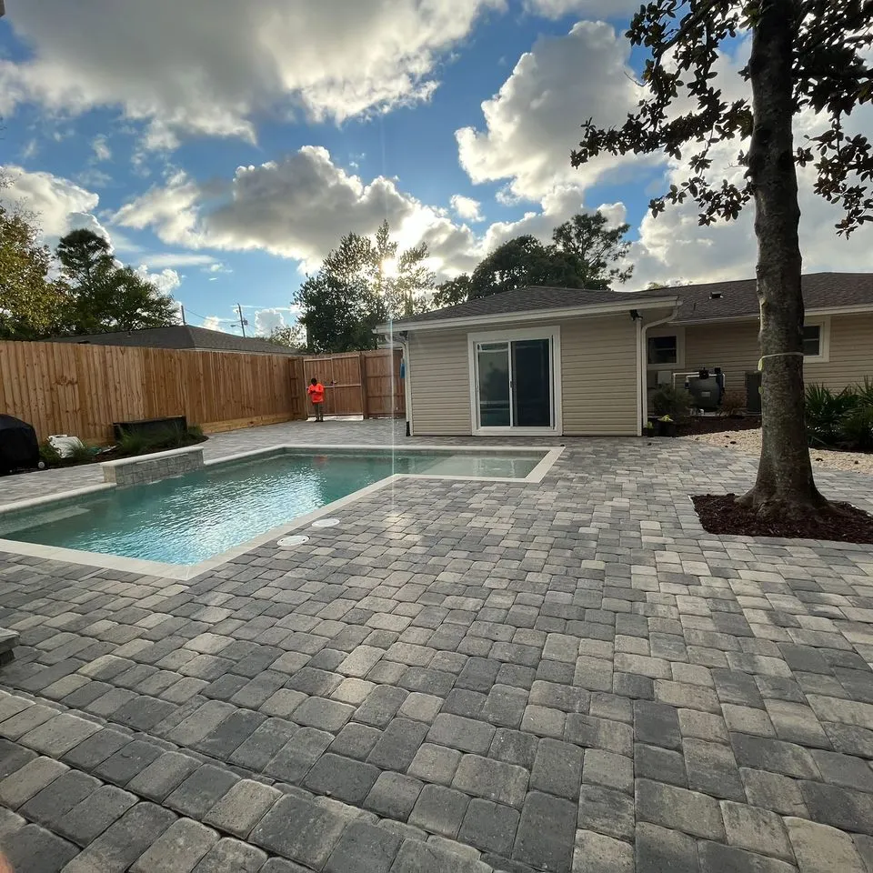 Cowboy Pavers project, Patios & Backyards