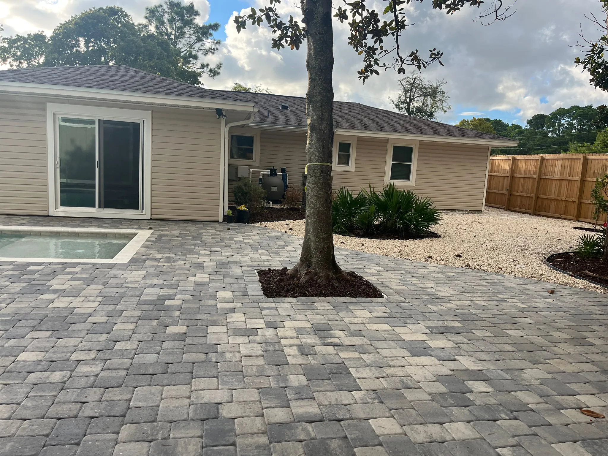 Cowboy Pavers project, Patios & Backyards