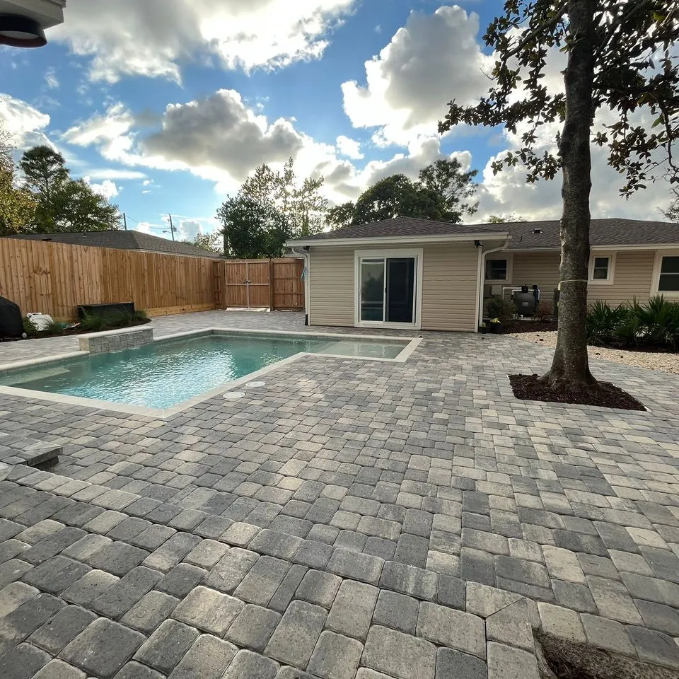 Cowboy Pavers project, Patios & Backyards