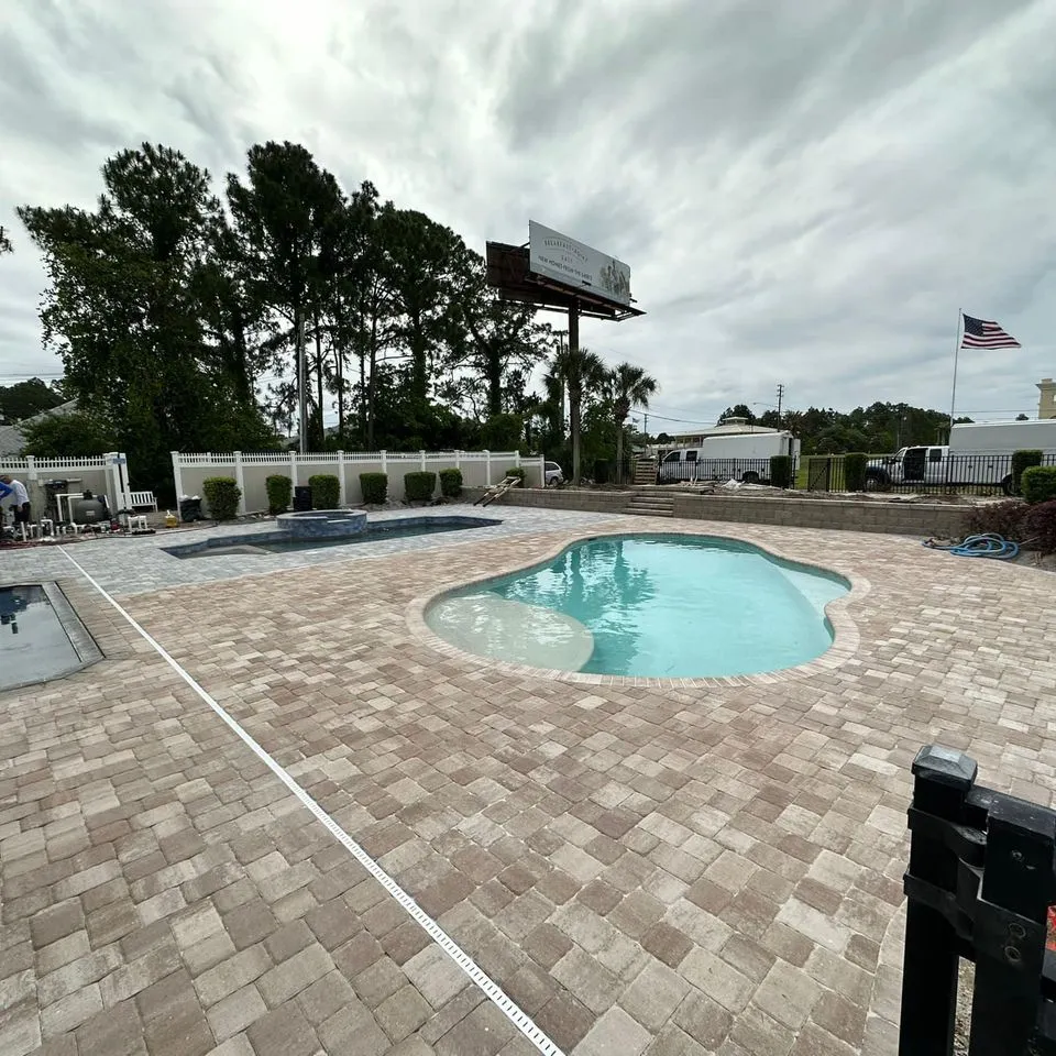 Cowboy Pavers project, Patios & Backyards