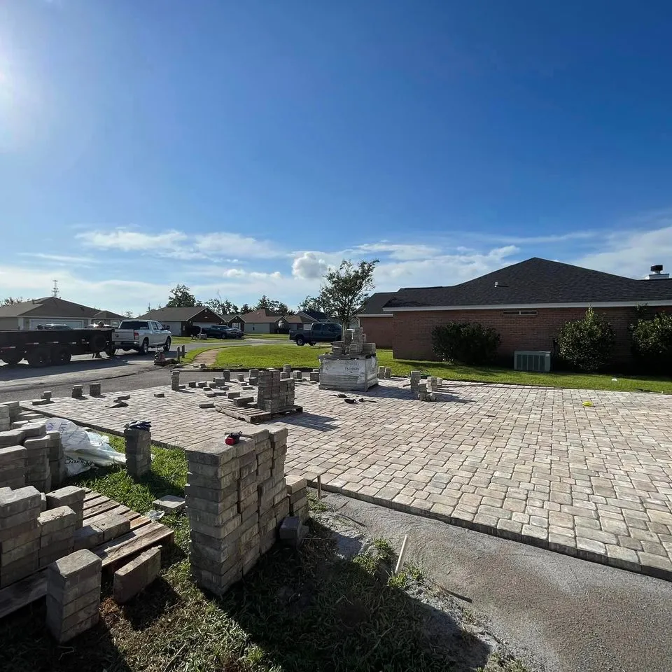 Cowboy Pavers project, In Progress