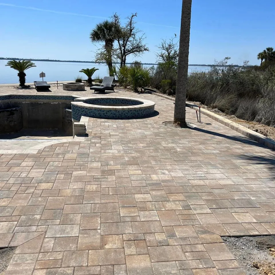 Cowboy Pavers project, In Progress