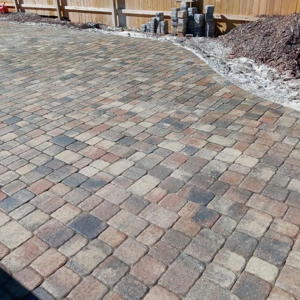 Cowboy Pavers project, Driveways