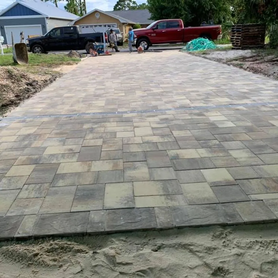 Cowboy Pavers project, Driveways